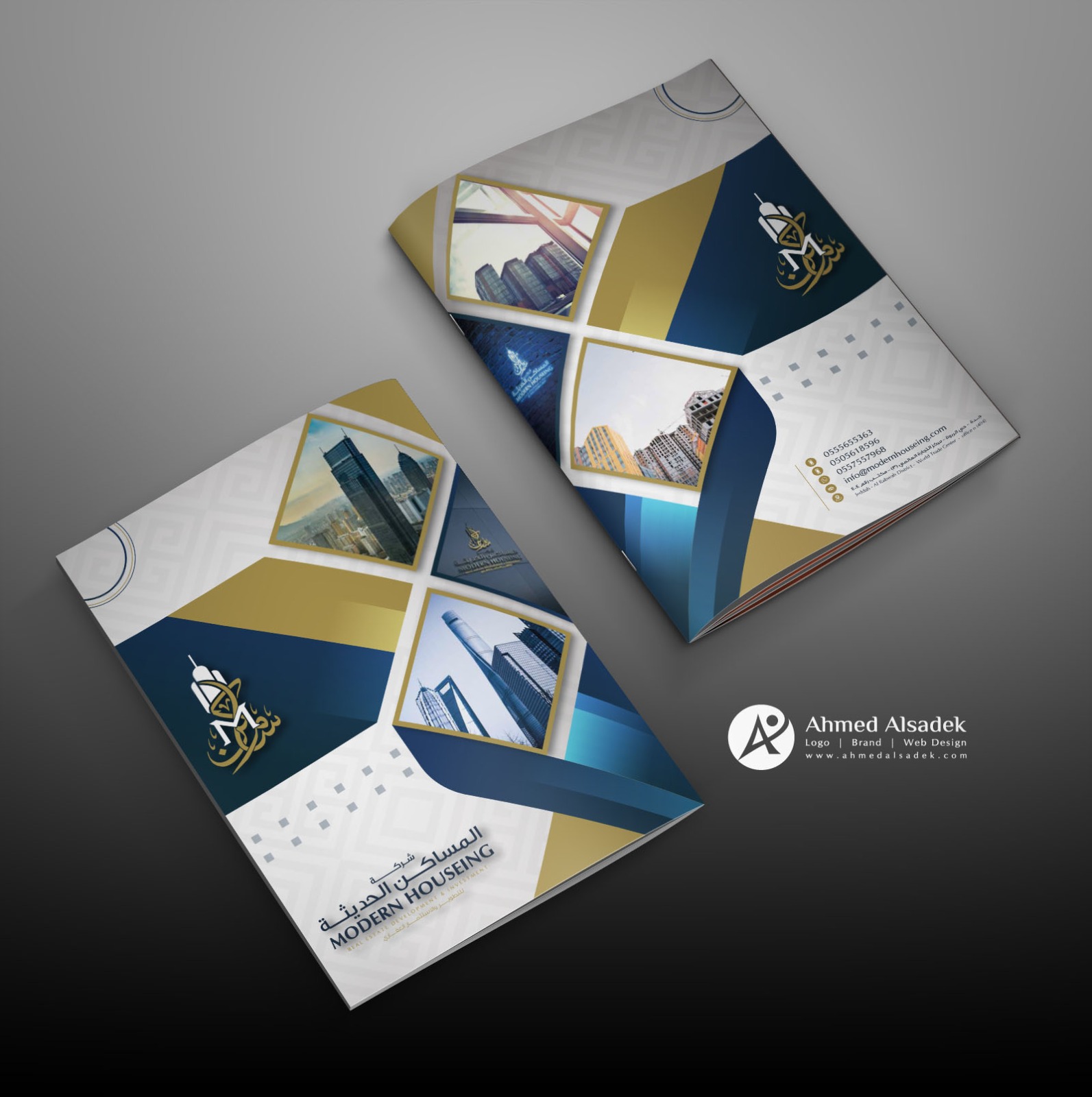 تصميم بروفايل شركة مقاولات في السعودية 8